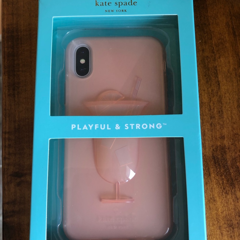 NIB Kate Spade iPhone X Flexible Case